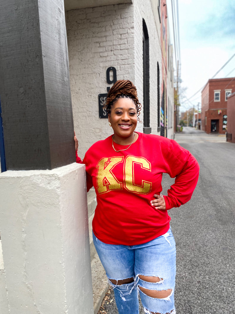 KC Red & Gold Sweatshirt