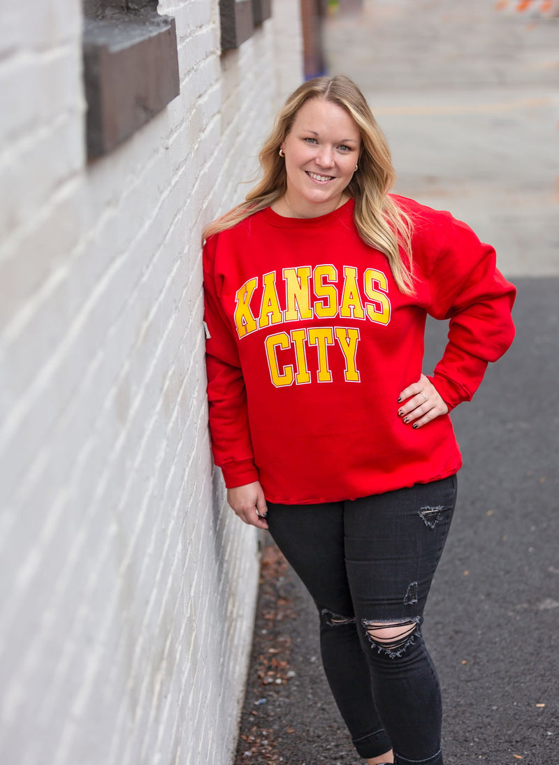 Kansas City Classic Red Sweatshirt