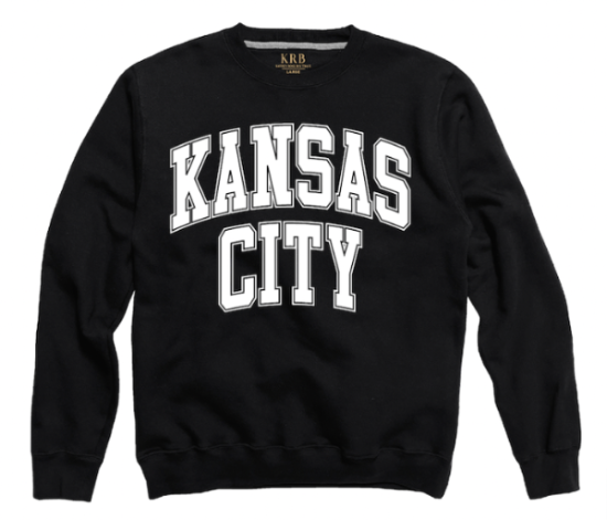 Kansas City Black & White Long Sleeve Shirt