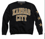 Black & Gold Kansas City Star Sweatshirt